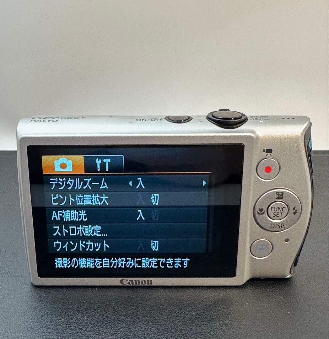 Canon IXY 600F シルバー【動作確認済】