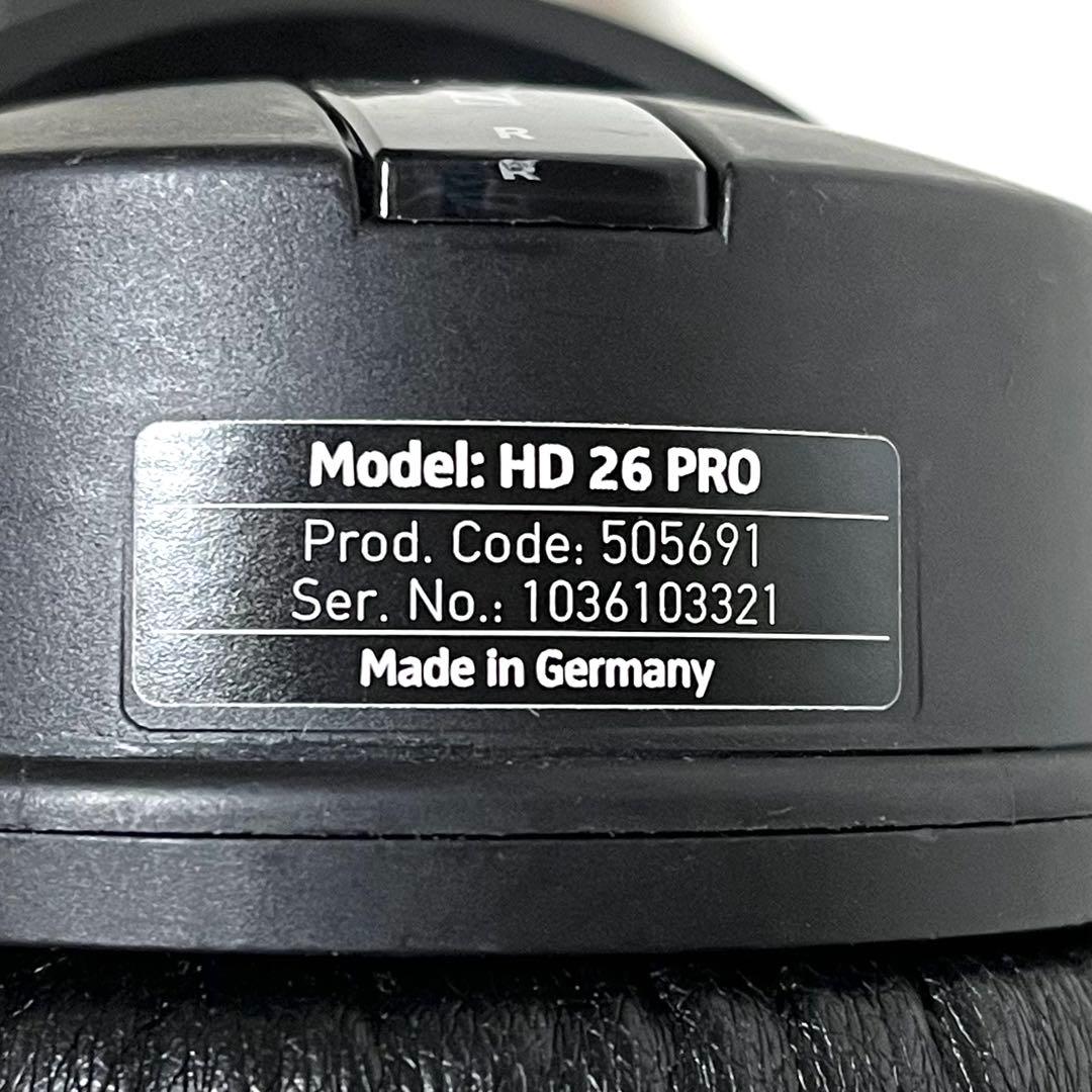 美品 SENNHEISER ゼンハイザー HD 26 PRO ヘッドホン
