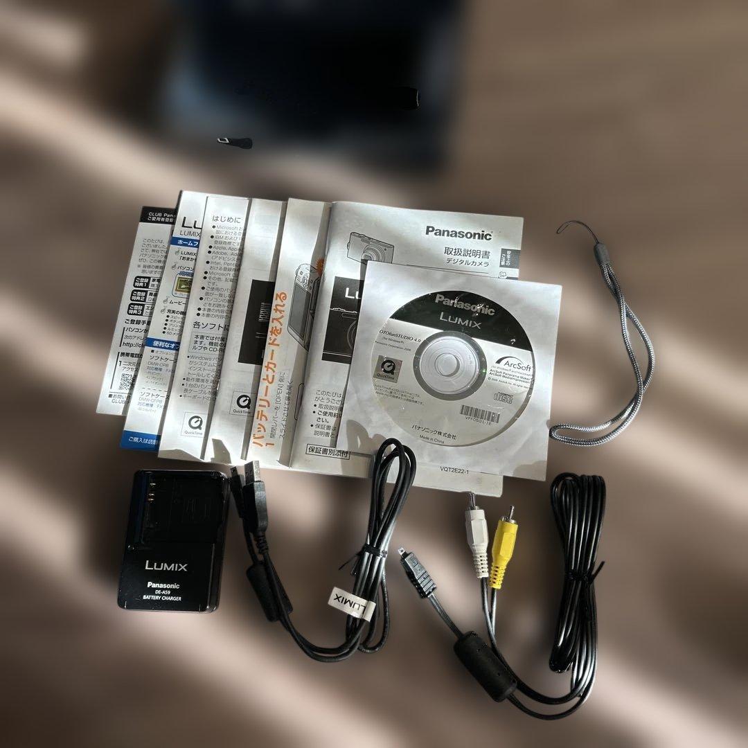 【フルセット】Panasonic DMC-FX60 デジカメ バイオレット