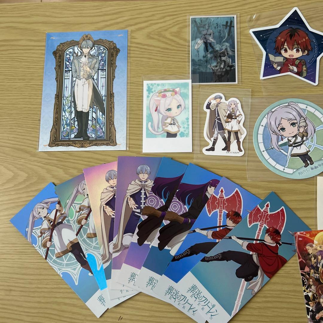 葬送のフリーレン　購入特典　漫画特典　ポストカード　ステッカー　まとめ売り