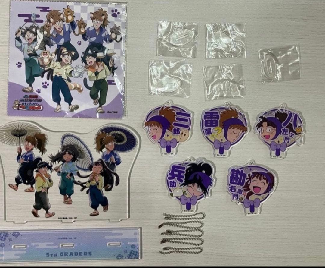 忍たま　まとめ売り　くるみたぴぬい　キーホルダー　缶バッジ　アクスタ