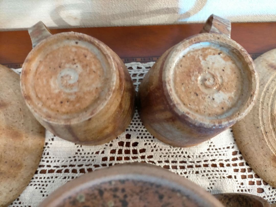 陶器　ティー　コーヒー　セット