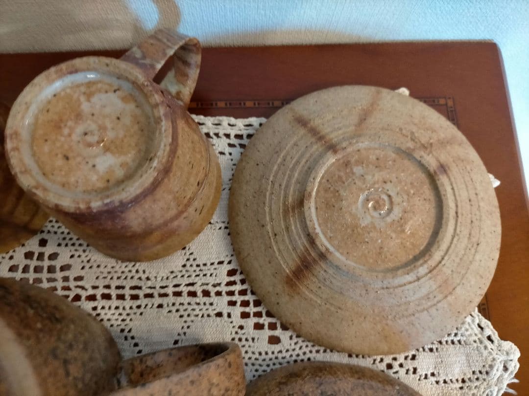 陶器　ティー　コーヒー　セット