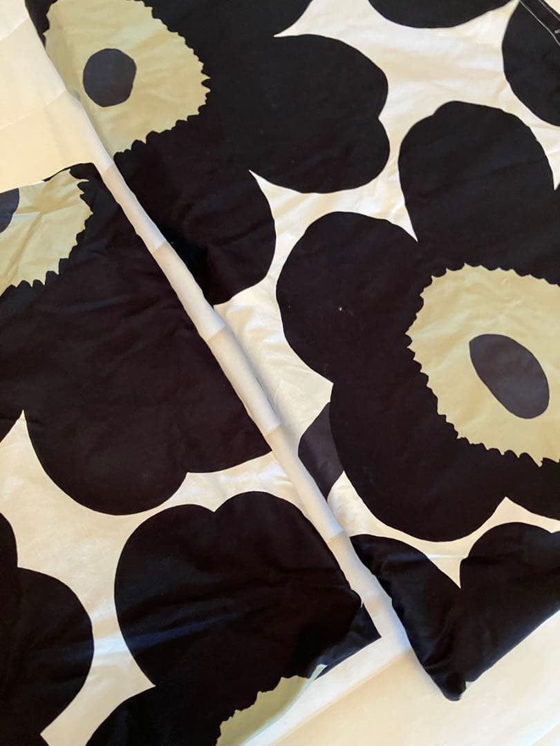 マリメッコ　シングルサイズ掛布団カバー&枕カバーのセット