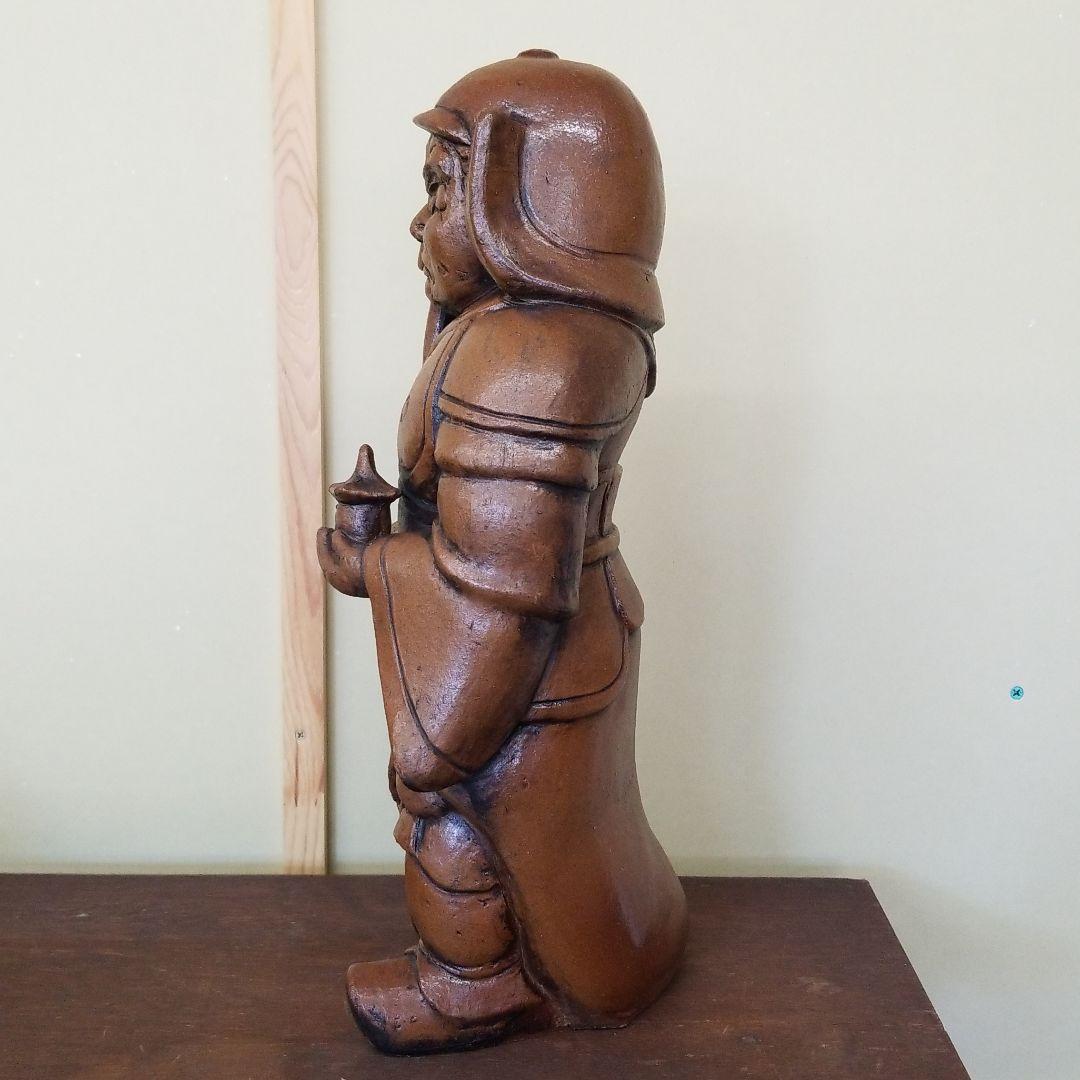 めりぃ 信楽焼 七福神 弁財天 置物 高さ４５cm