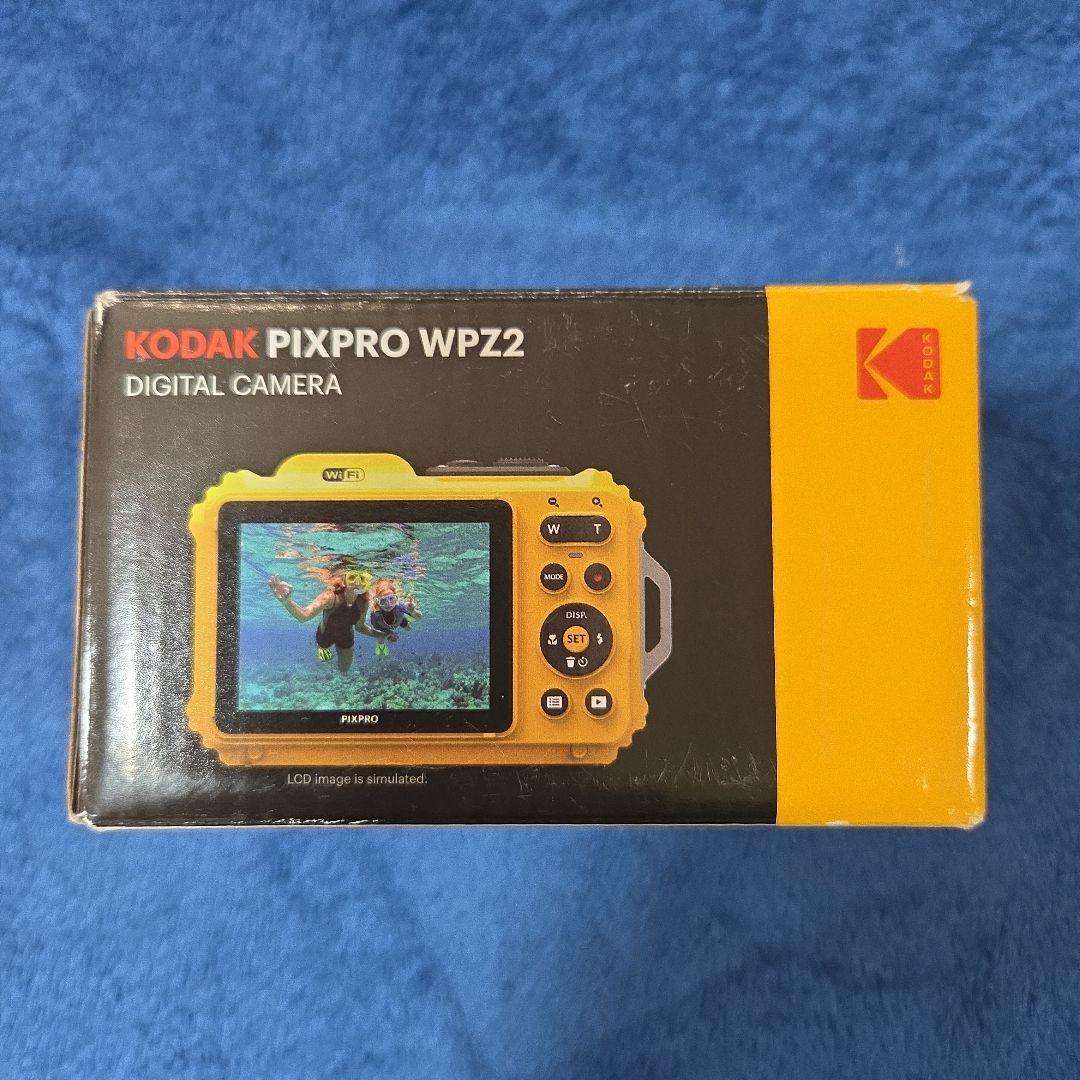 Kodak PIXPRO WPZ2 イエロー 防水デジカメ