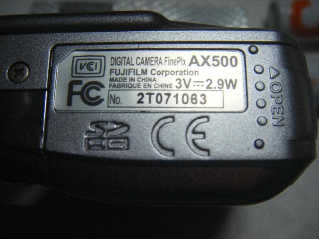 FUJIFILM FinePix AX500・画像で判断下さい