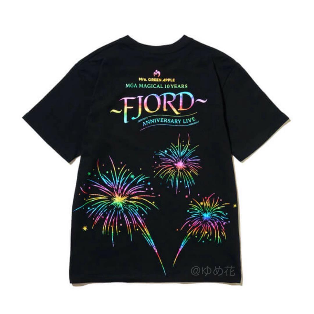 Mrs.GREEN APPLE　10周年 フィヨルド　アニバーサリーTシャツ　L