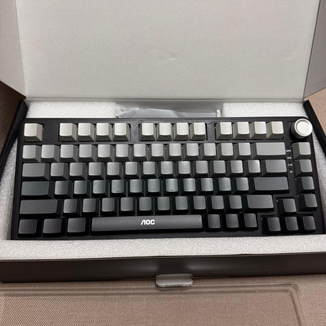 ゲーミングキーボード ワイヤレス 3WAY接続 コンパクト