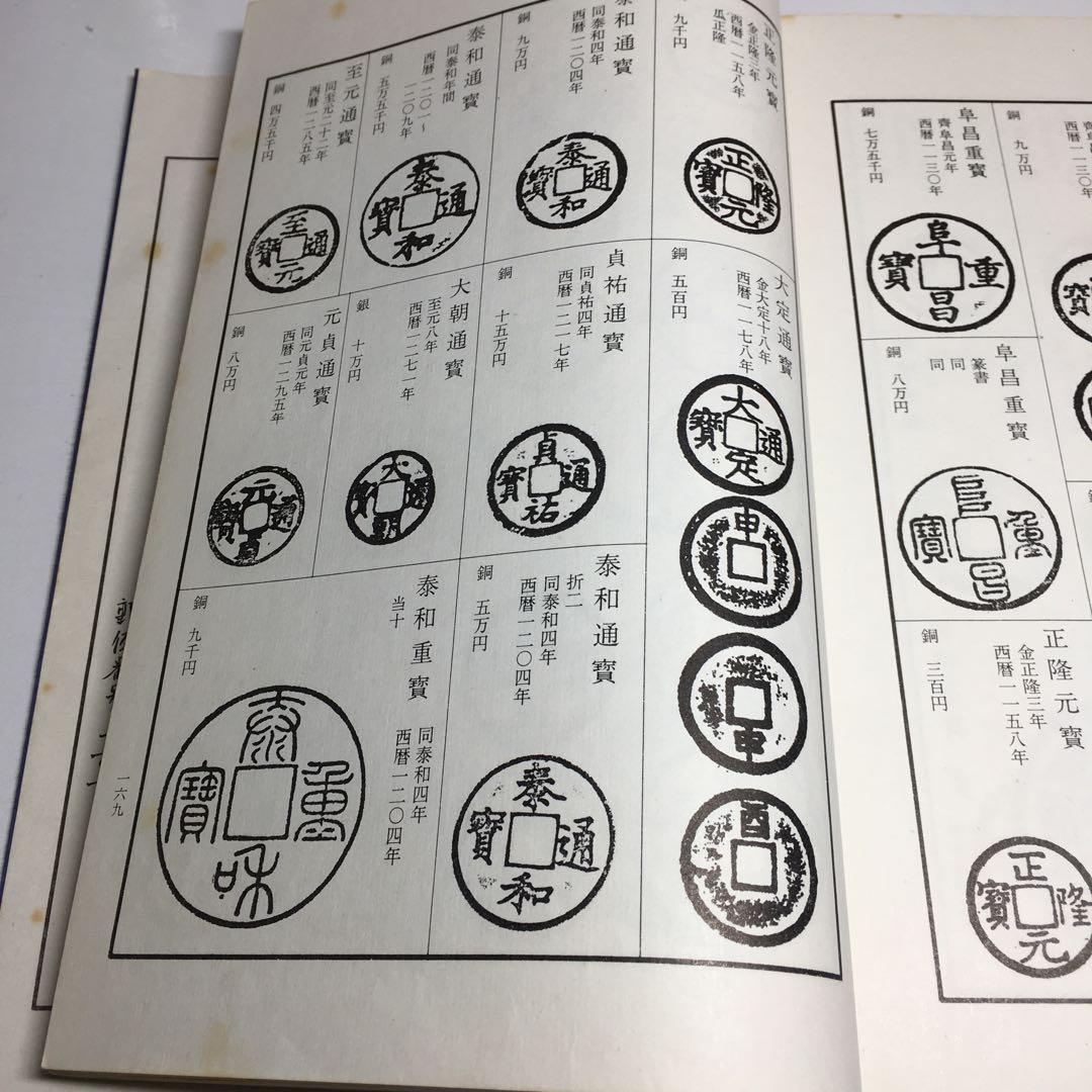 改訂版 東洋古銭価格図譜 全　陸原忘庵　万国貨幣洋行　和装本