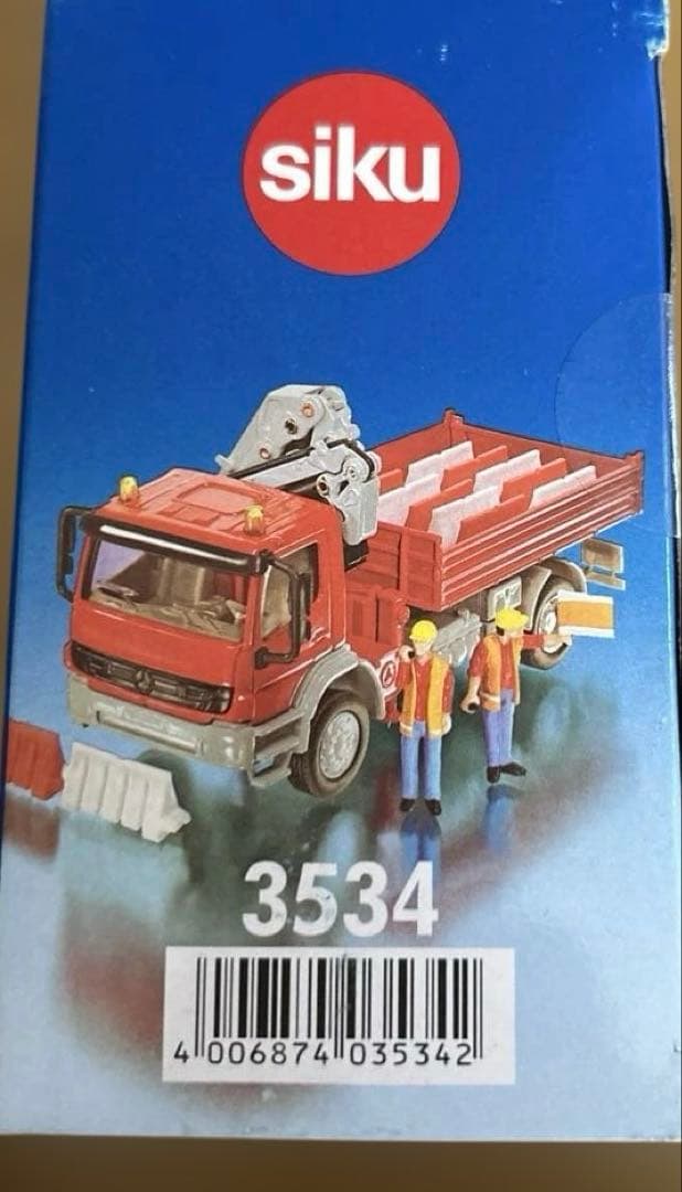 siku メルセデス・アテゴ クレーン付き 1/50スケール