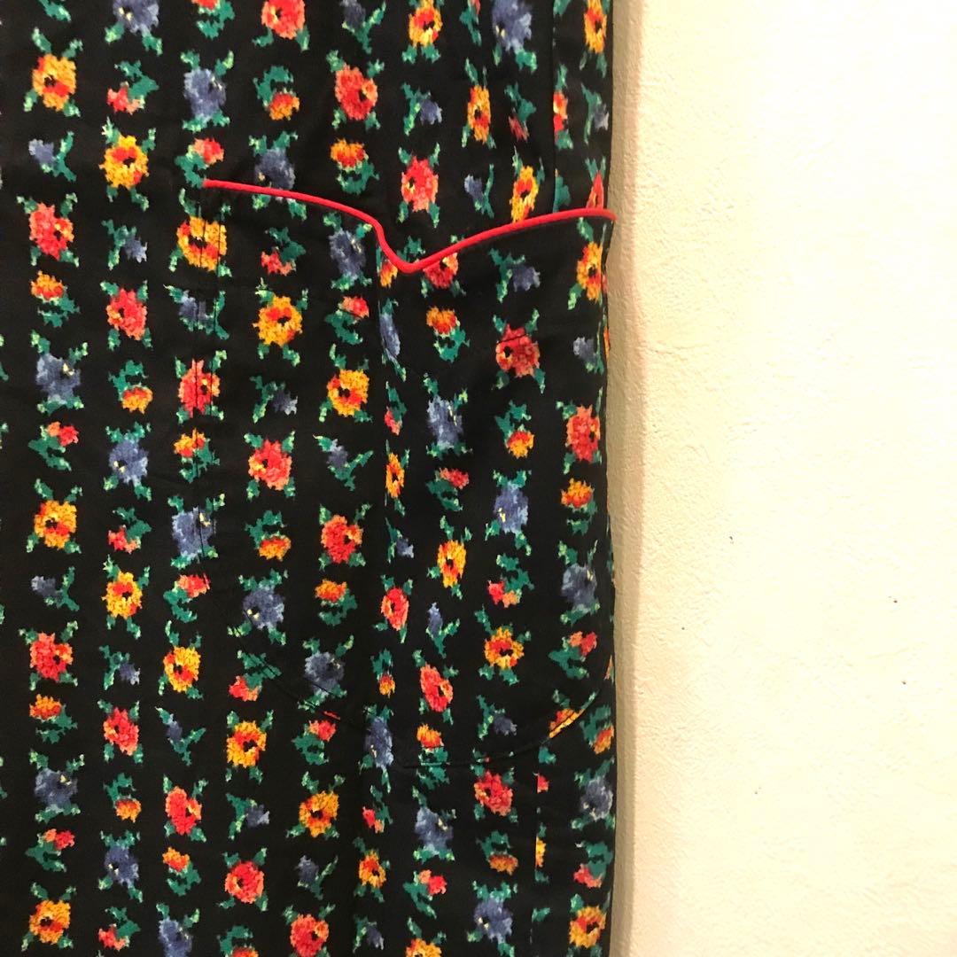 【新品未使用品】★上品★Feiler フェイラー　レア物　★総花柄　黒