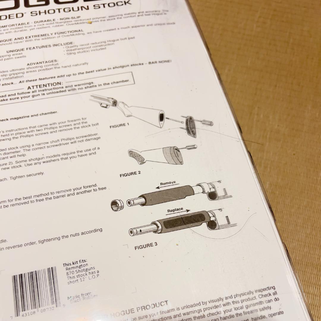 HOGUE ストック Remington 870 12GA用 L.O.P.