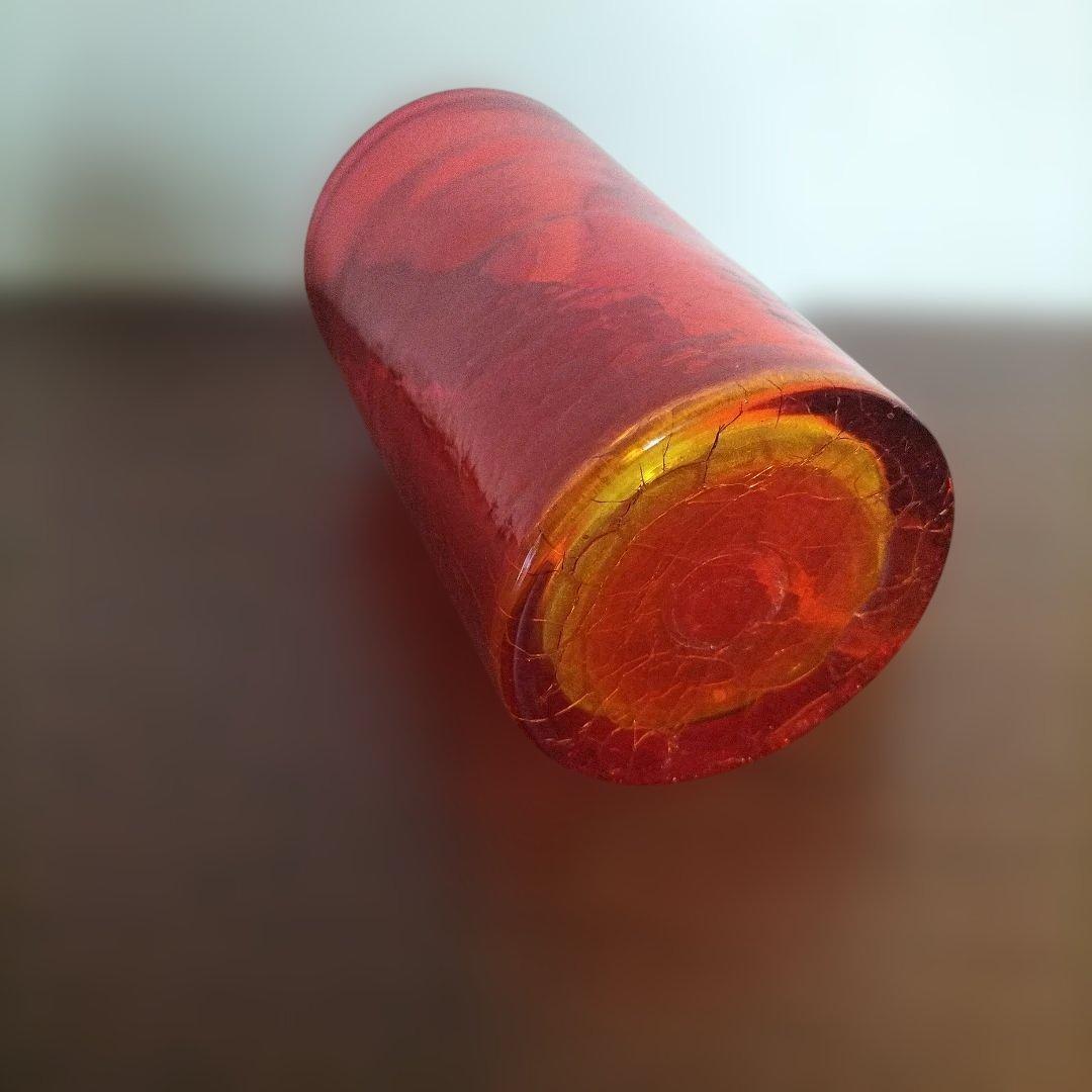 レトロ　氷コップ　ガラス製 脚付きカップ 透明・青　3点