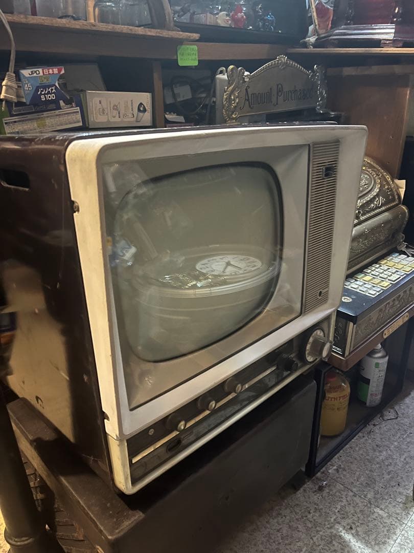 日立ブラウン管テレビ、レトロブラウン管テレビ、真空管テレビ