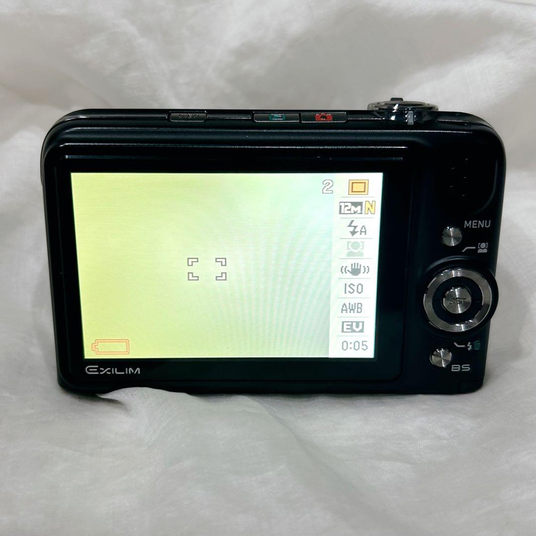 美品 カシオ デジカメ EXILIM EX-Z1200 CASIO ブラック