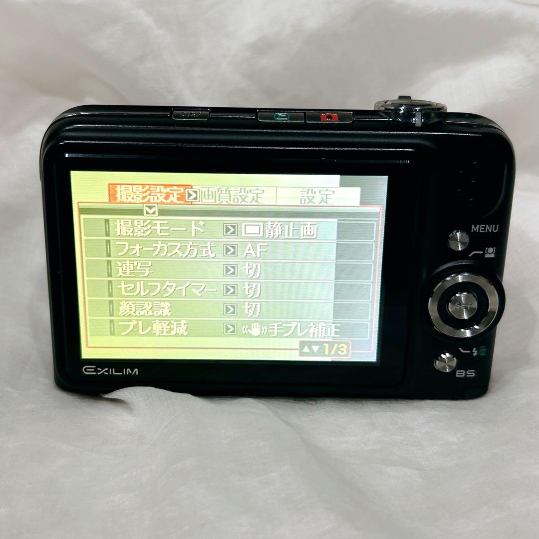 美品 カシオ デジカメ EXILIM EX-Z1200 CASIO ブラック