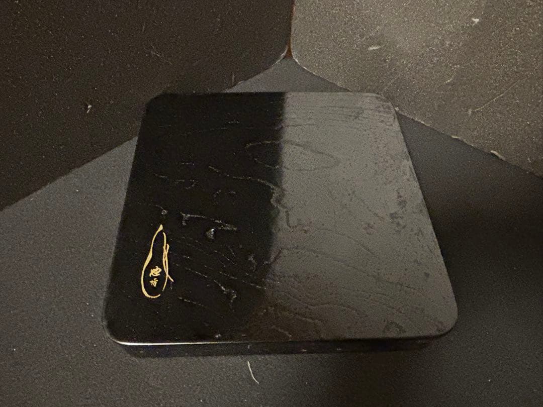 Yuki　深川製磁花瓶　瑠璃牡丹ルリ金彩　特大飾り壺１４号花生　台付