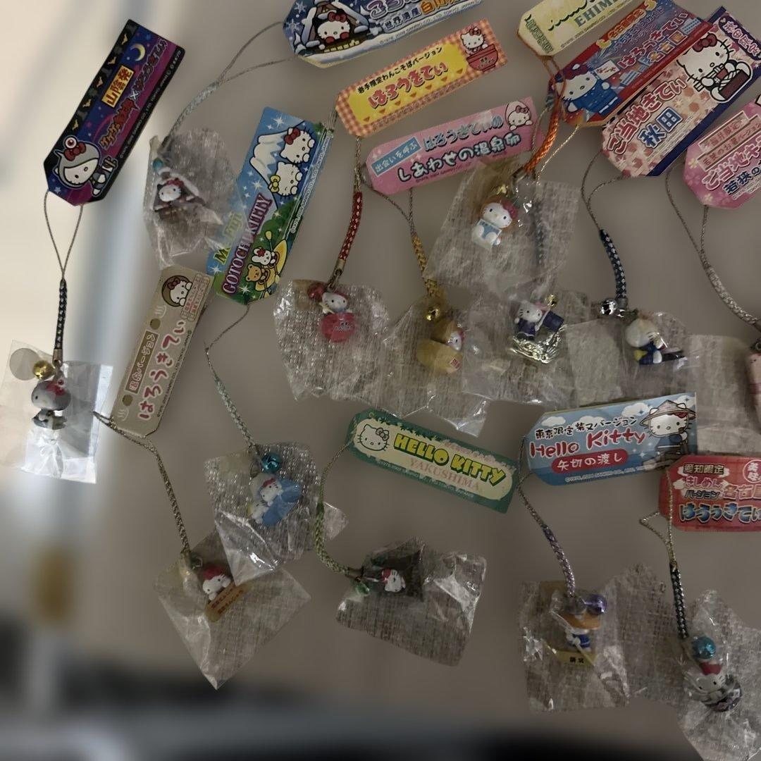ハローキティ 根付けストラップ セット