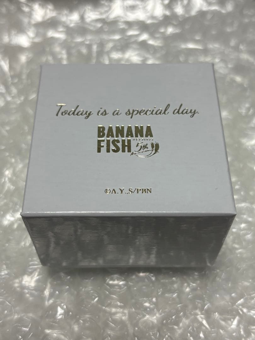 BANANA FISH グリーンカルセドニー ピアス アッシュ