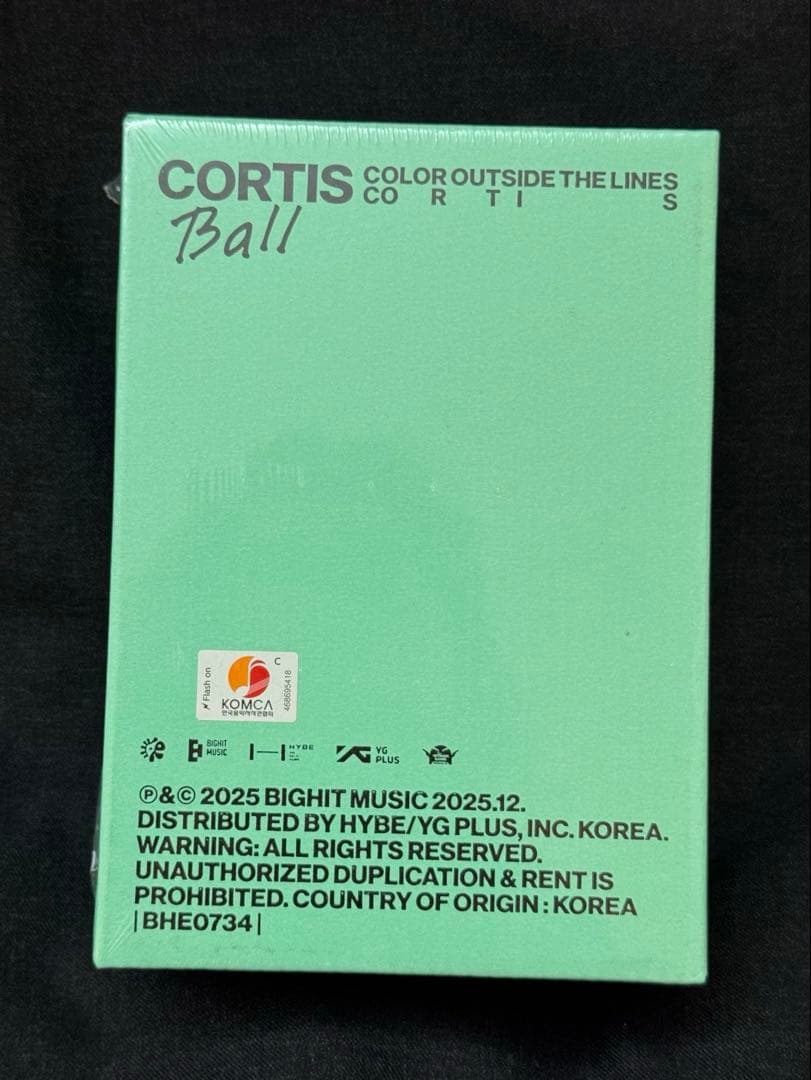 CORTIS 1st ball ver. 新品未開封 ボール ver コルティス