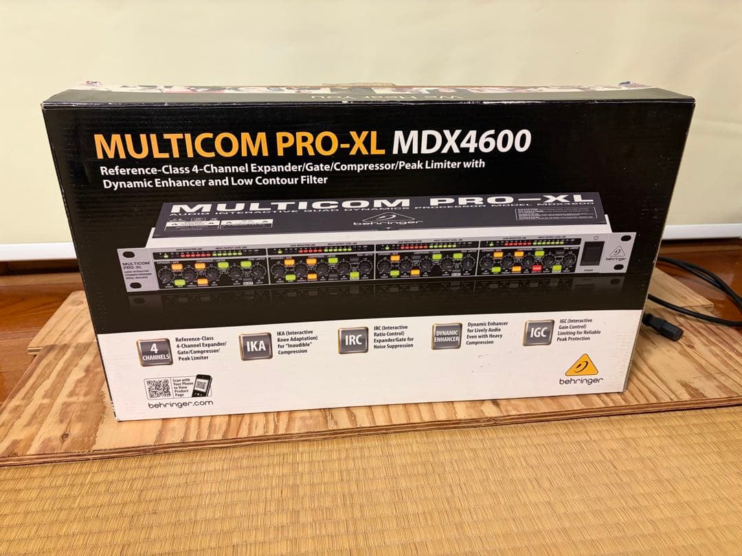 BEHRINGER CX2310 2/3WAYクロスオーバー 動作品　箱付き