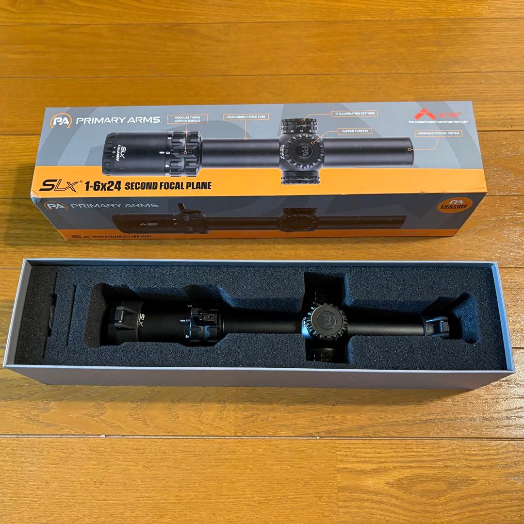 【実物】Primary Arms SLx 1-6x24mm SFP GenIV
