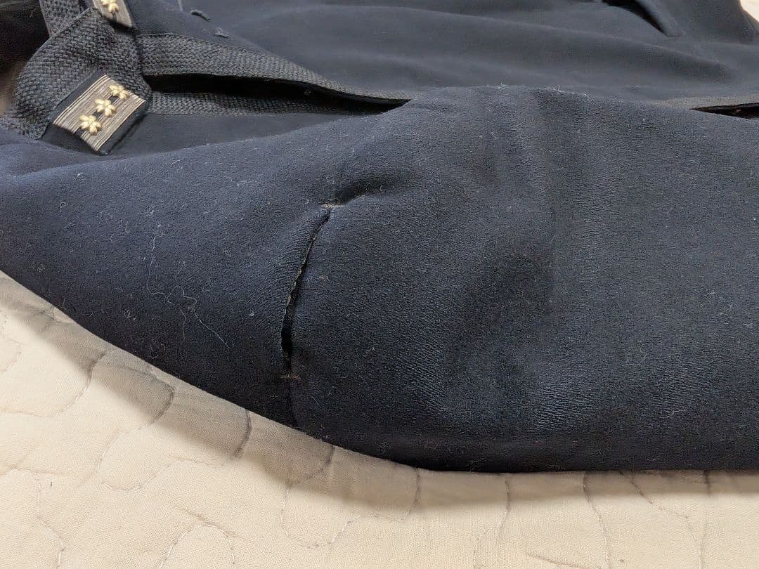 日本海軍 第一種軍装　参謀大佐軍衣　ドスキン生地　海軍中将着用？