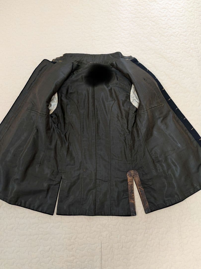 日本海軍 第一種軍装　参謀大佐軍衣　ドスキン生地　海軍中将着用？