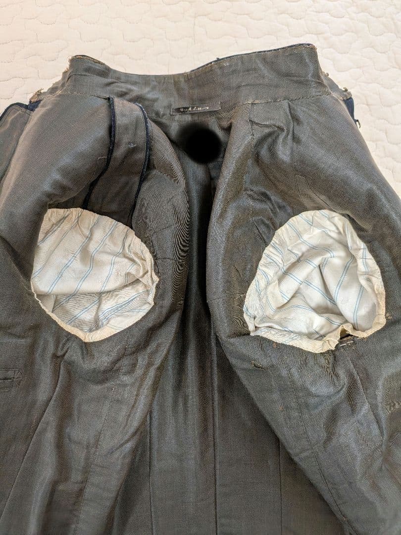 日本海軍 第一種軍装　参謀大佐軍衣　ドスキン生地　海軍中将着用？