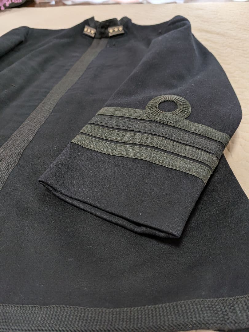 日本海軍 第一種軍装　参謀大佐軍衣　ドスキン生地　海軍中将着用？