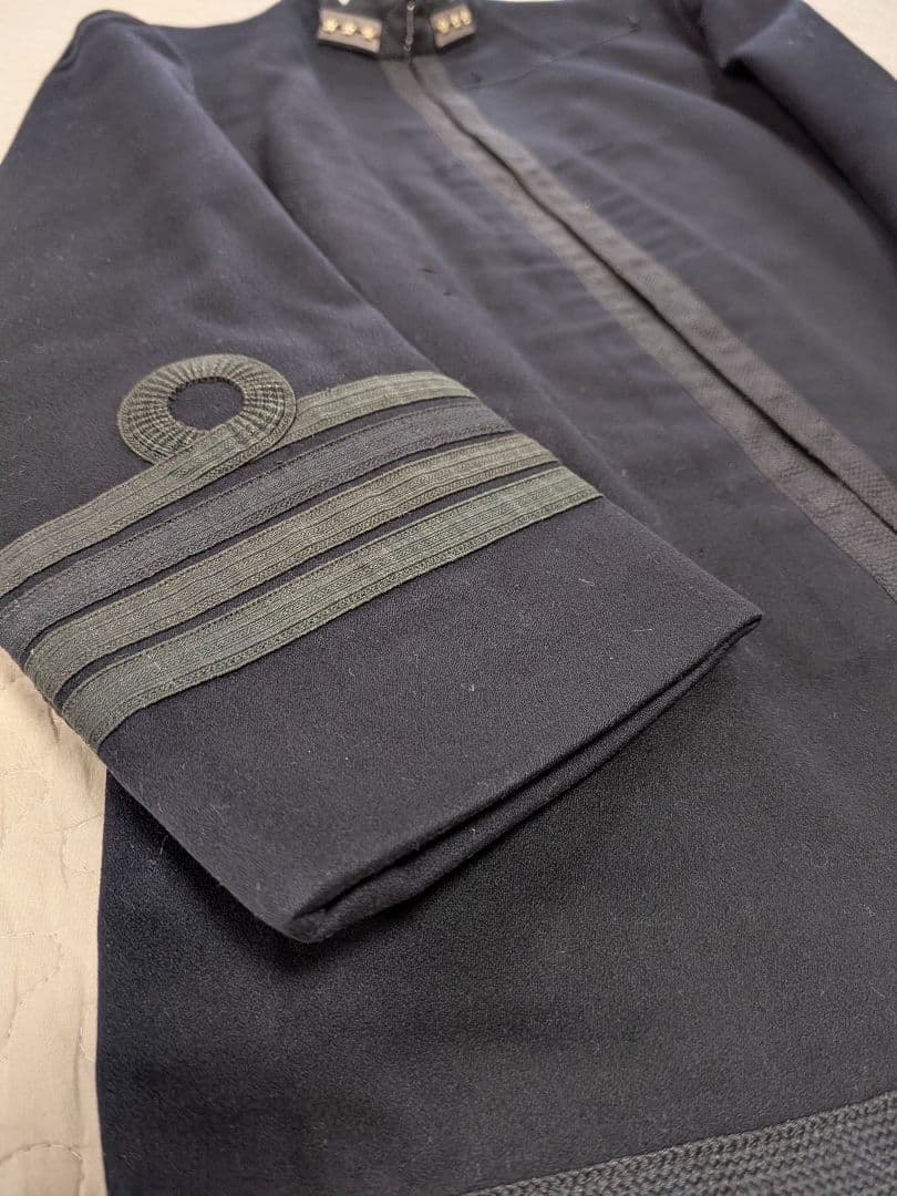 日本海軍 第一種軍装　参謀大佐軍衣　ドスキン生地　海軍中将着用？