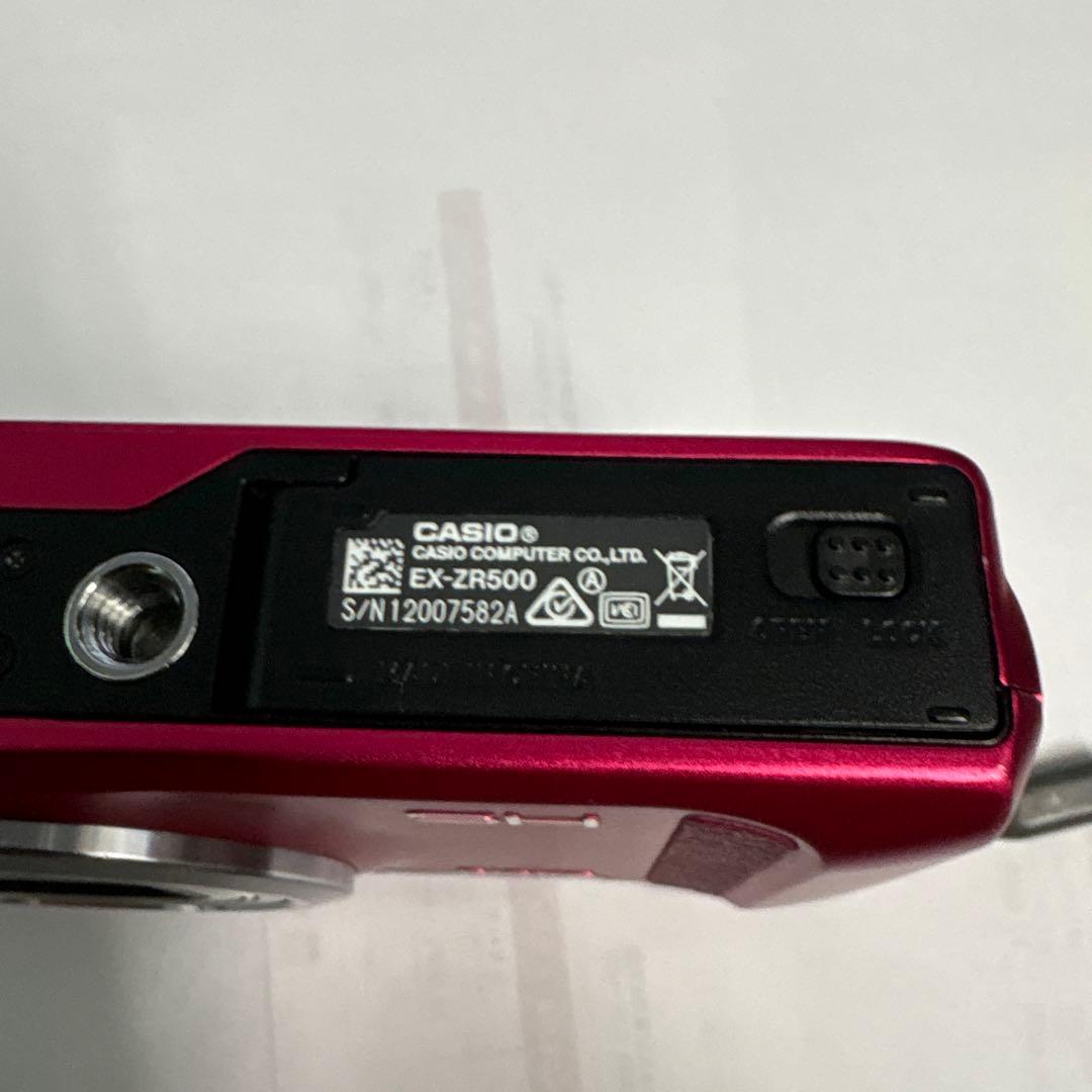 「訳あり」CASIO EXILIM HS ピンク EX-ZR500 充電器付き