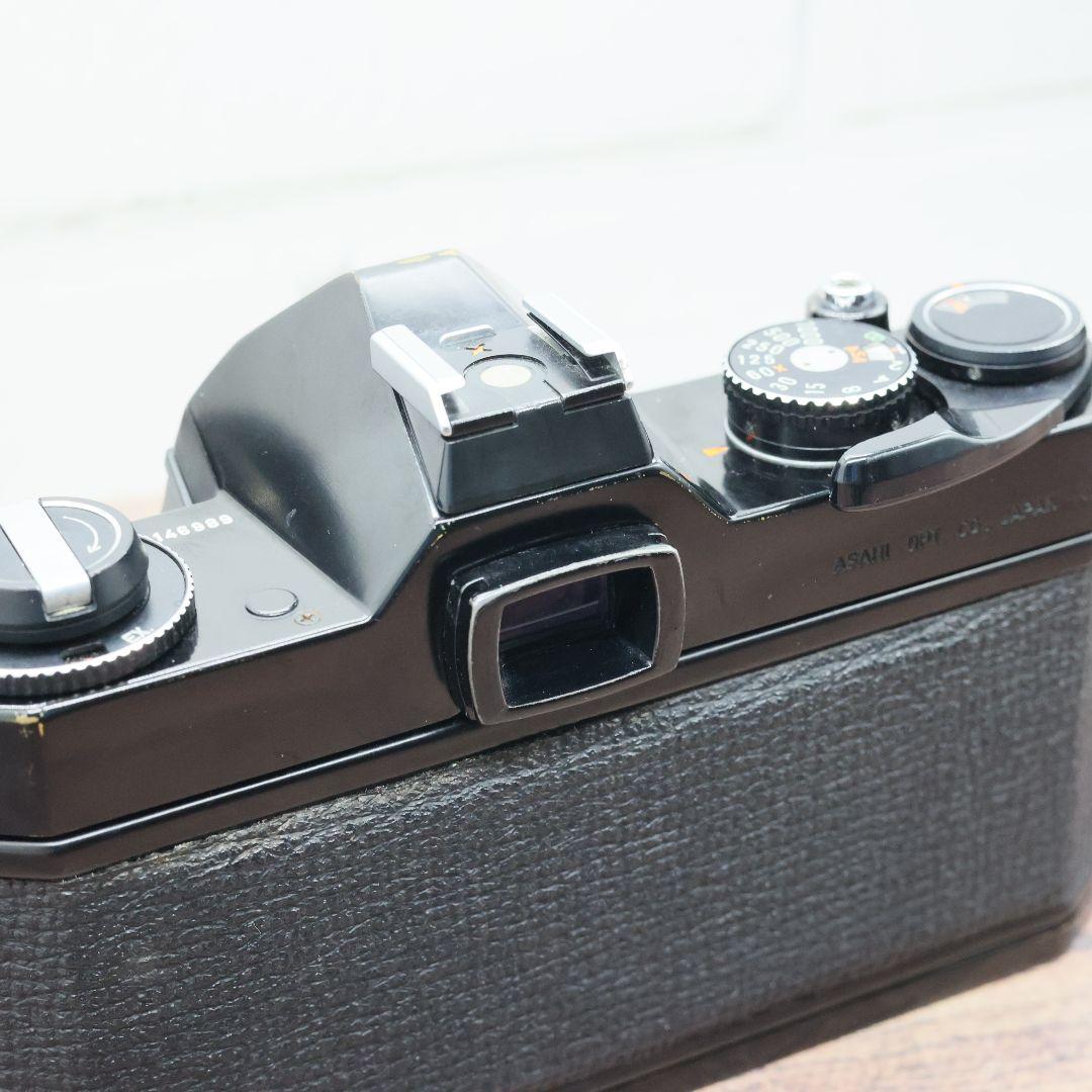 【完動品】PENTAX KM black 【分解清掃済】