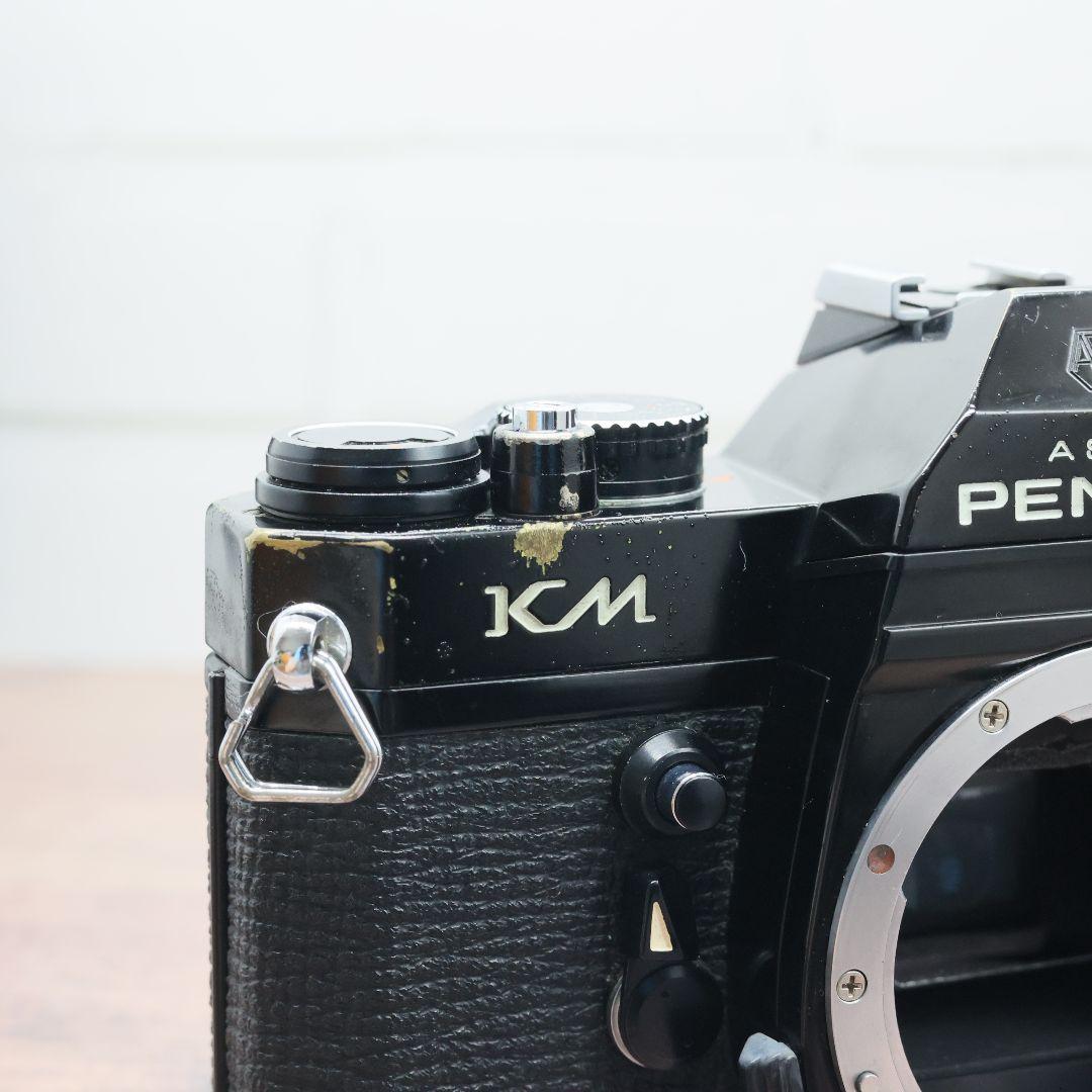 【完動品】PENTAX KM black 【分解清掃済】