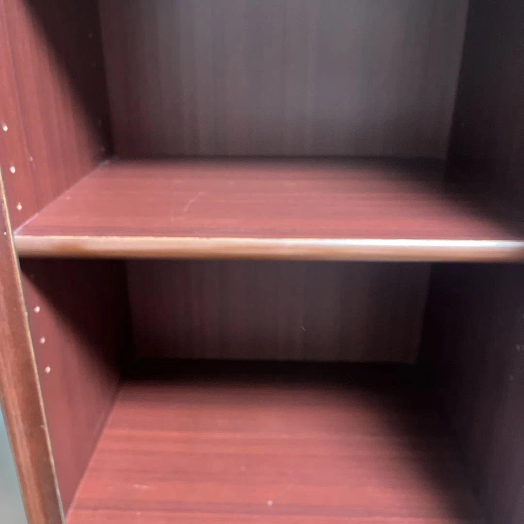 昭和レトロ アンティーク 飾り棚 食器棚 本棚 キャビネット 185cm 希少