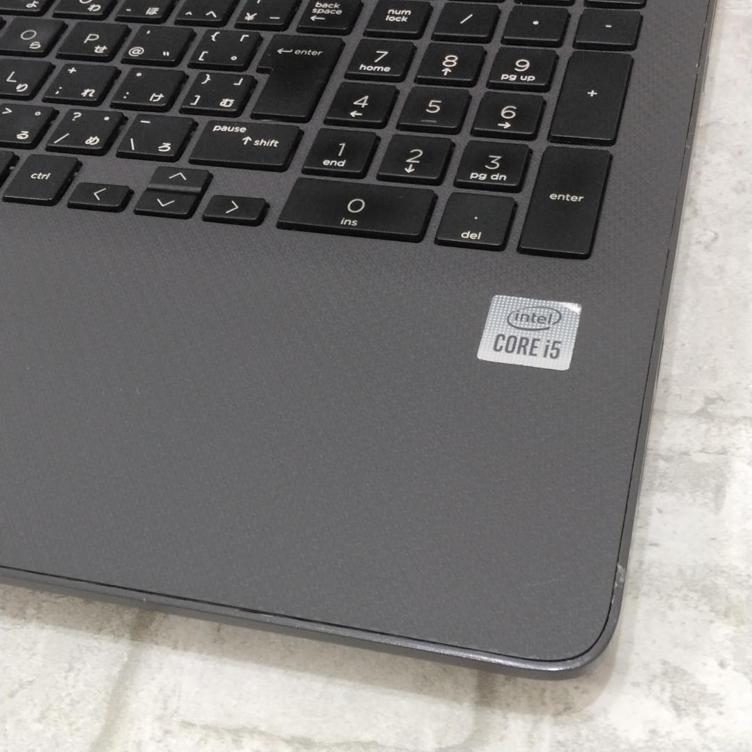 ジャンク HP 250 G7 第10世代i5 SSD&HDD Win11 現状品