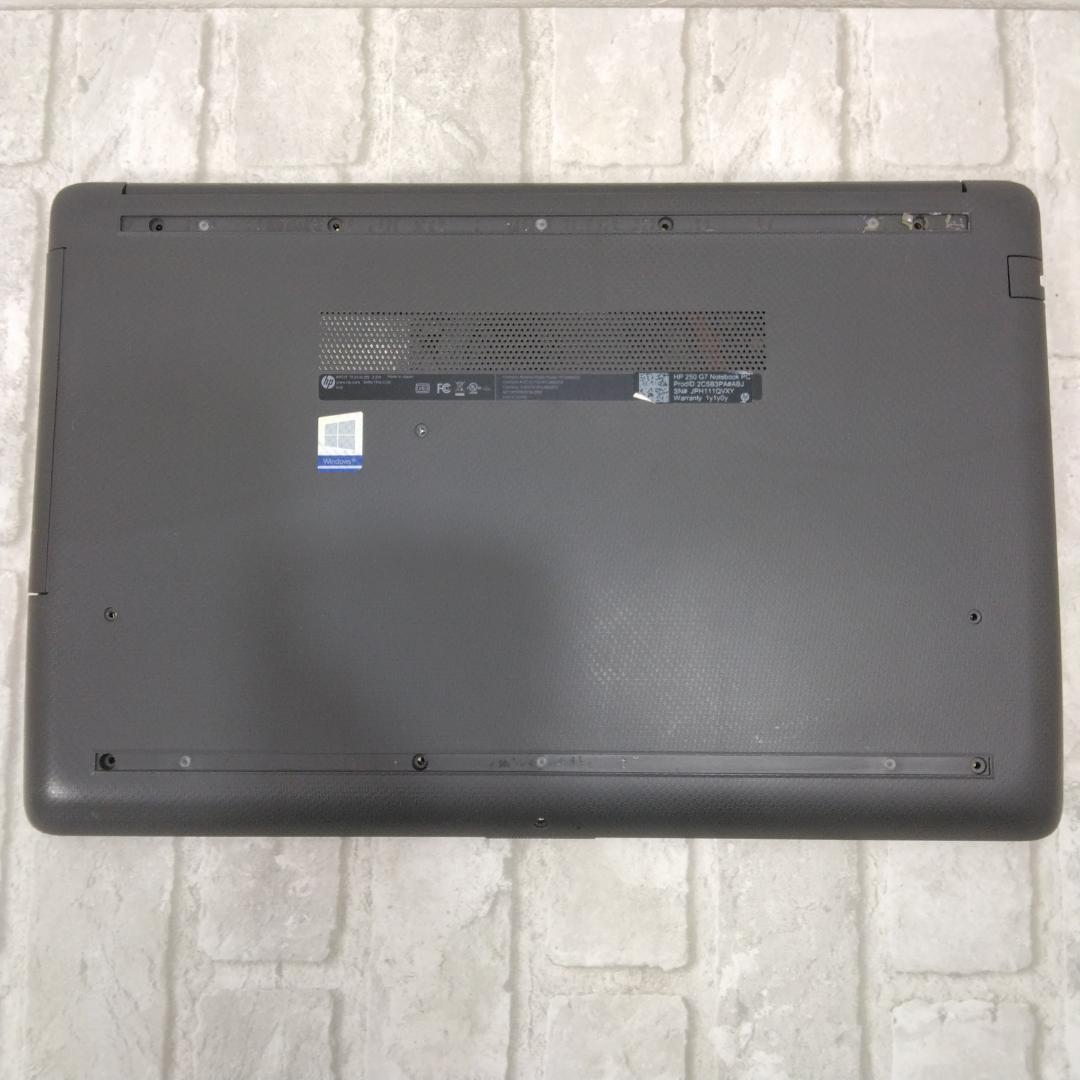 ジャンク HP 250 G7 第10世代i5 SSD&HDD Win11 現状品