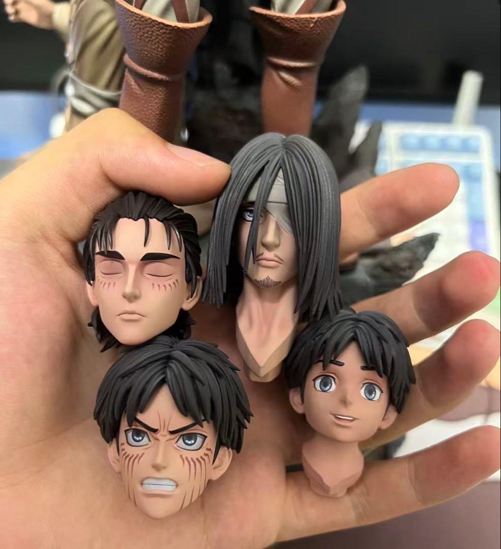 進撃の巨人 ⑥ エレン·イェーガーガレージキット ガレキ スタチュー