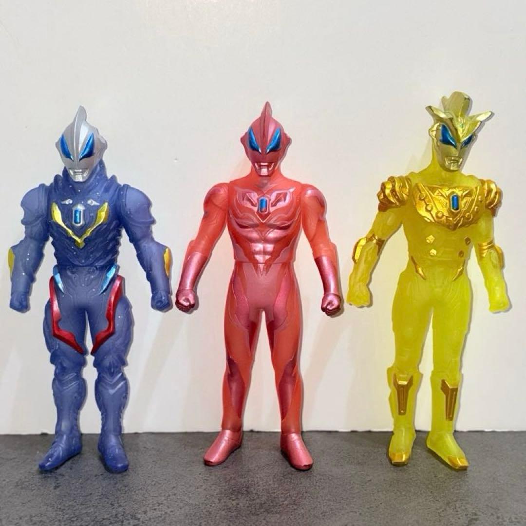 希少　限定　ウルトラマン　ソフビ　まとめ売り　ジード　トリガー　グリージョ　15