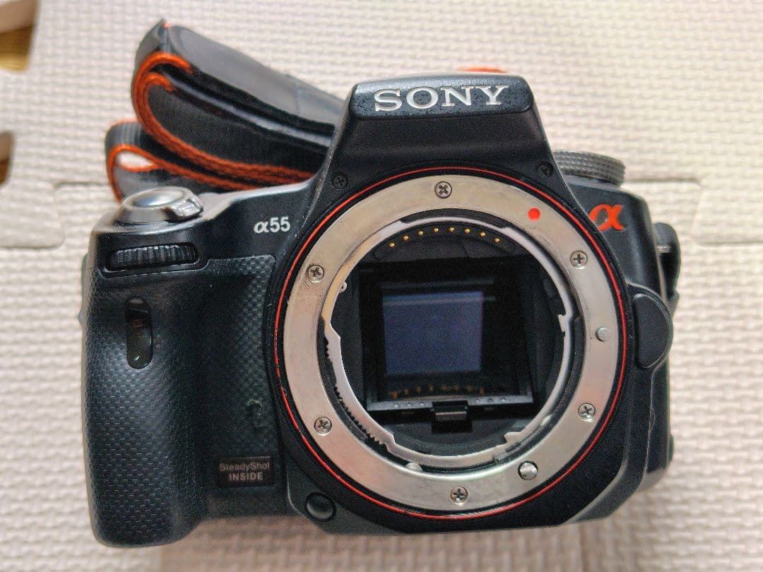 SONY α55 デジタル一眼レフ +レンズAF28-80 AF75-300