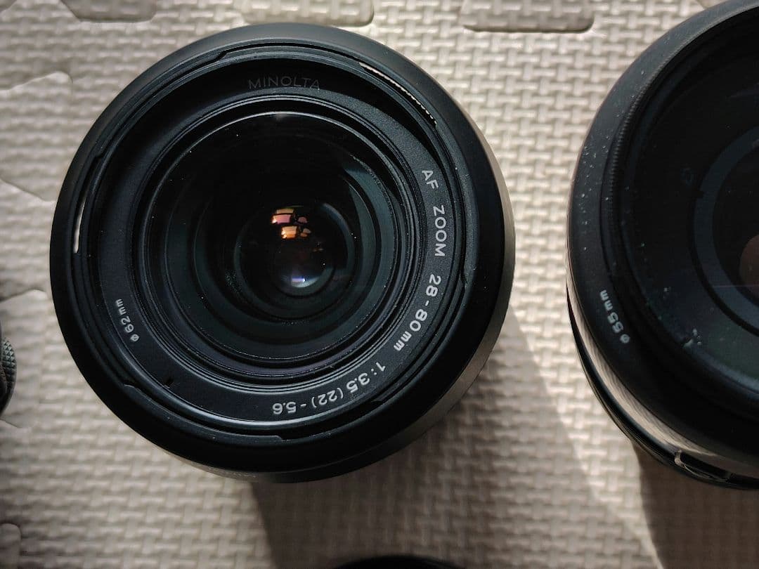 SONY α55 デジタル一眼レフ +レンズAF28-80 AF75-300