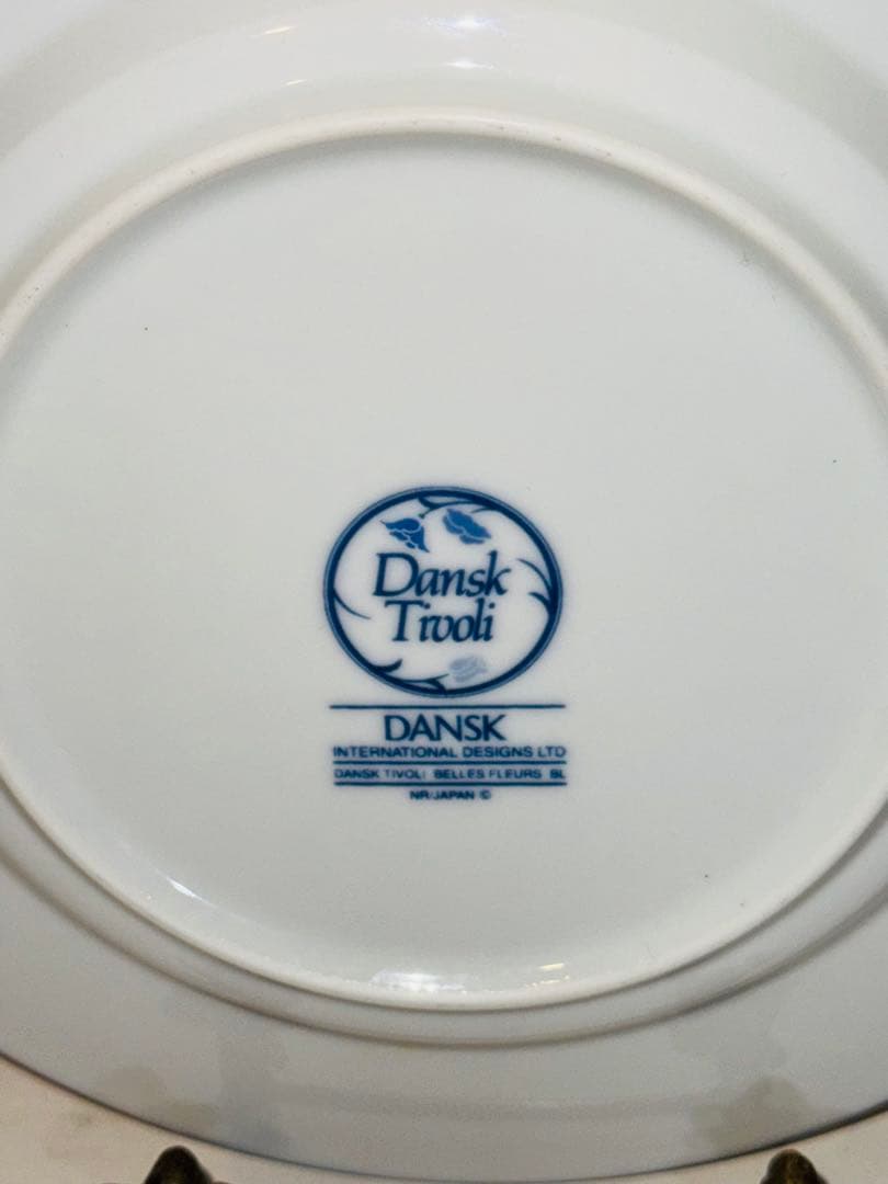 【バラ可】DANSK Tivoli プレート23cm6枚 18cm5枚 美品