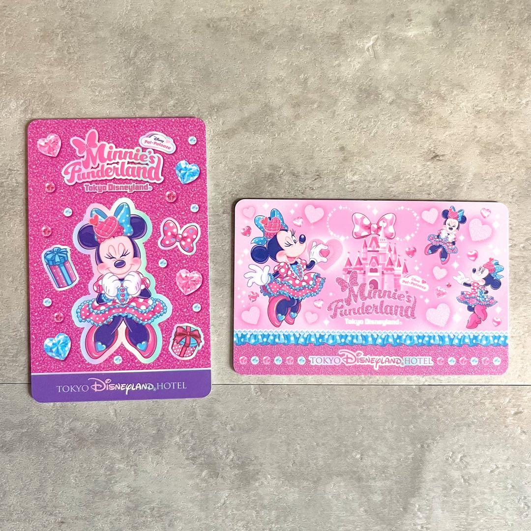 ディズニーランドホテル パルパルーザ ミニー ファンダーランド ルームキー 2種