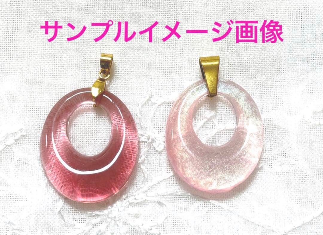 A26-145 レジンネックレス(スターフラワー)シャイニーライトブルー