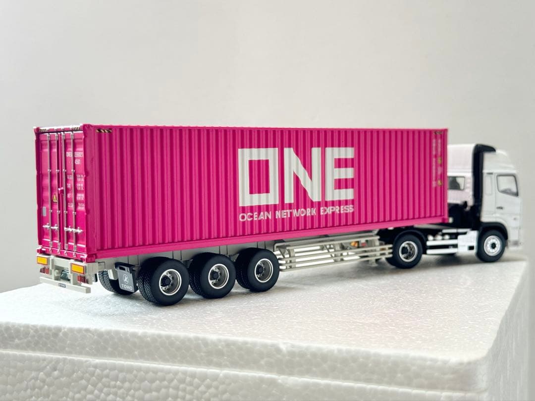 【トミカ】日野・プロフィア　海上コンテナトレーラー　HINO デコトラ