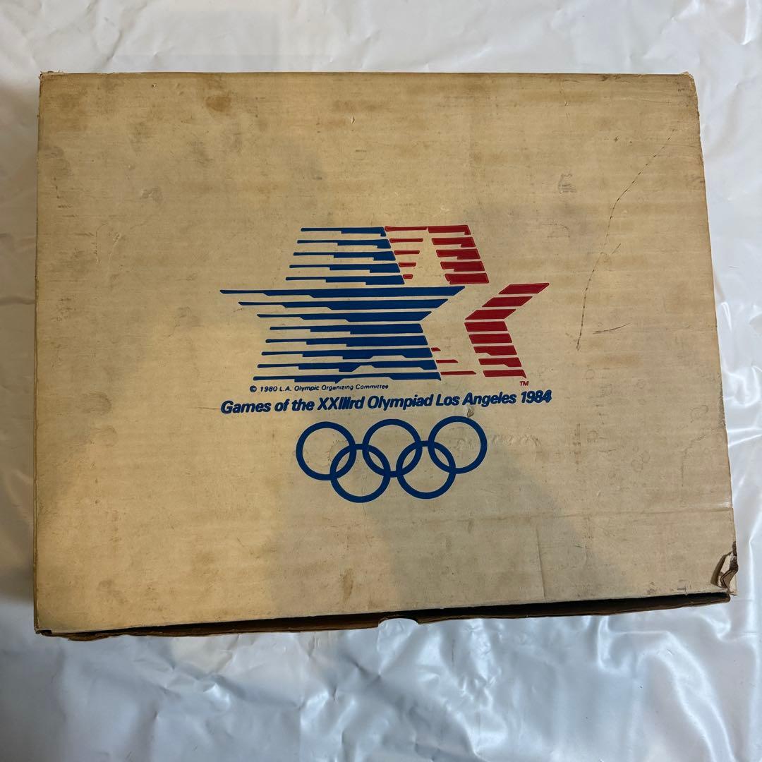 1984 ロサンゼルス五輪 限定ピンバッジ額装セット シリアル入り