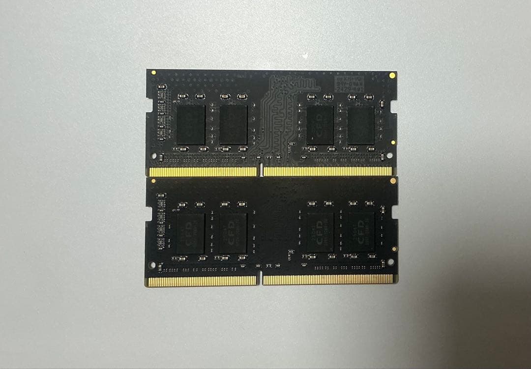 CFD 32GB DDR4-2666 16GB×2枚 SO-DIMM メモリー