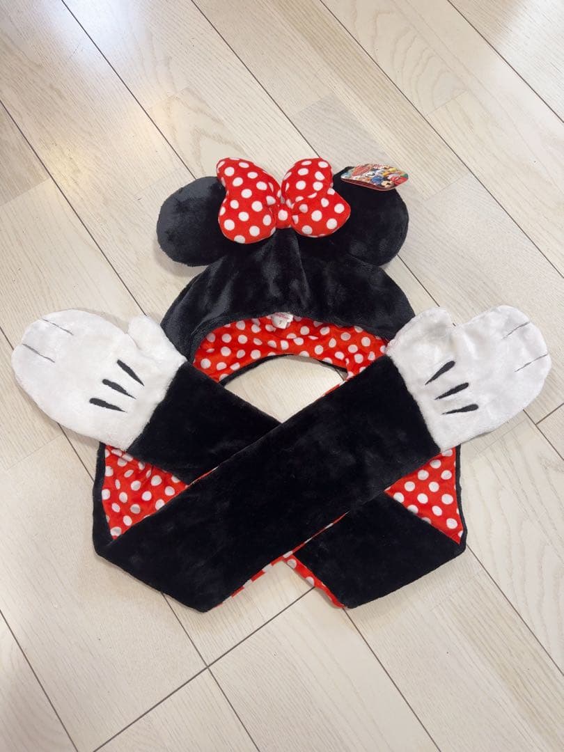 ディズニー ミニーファンキャップ