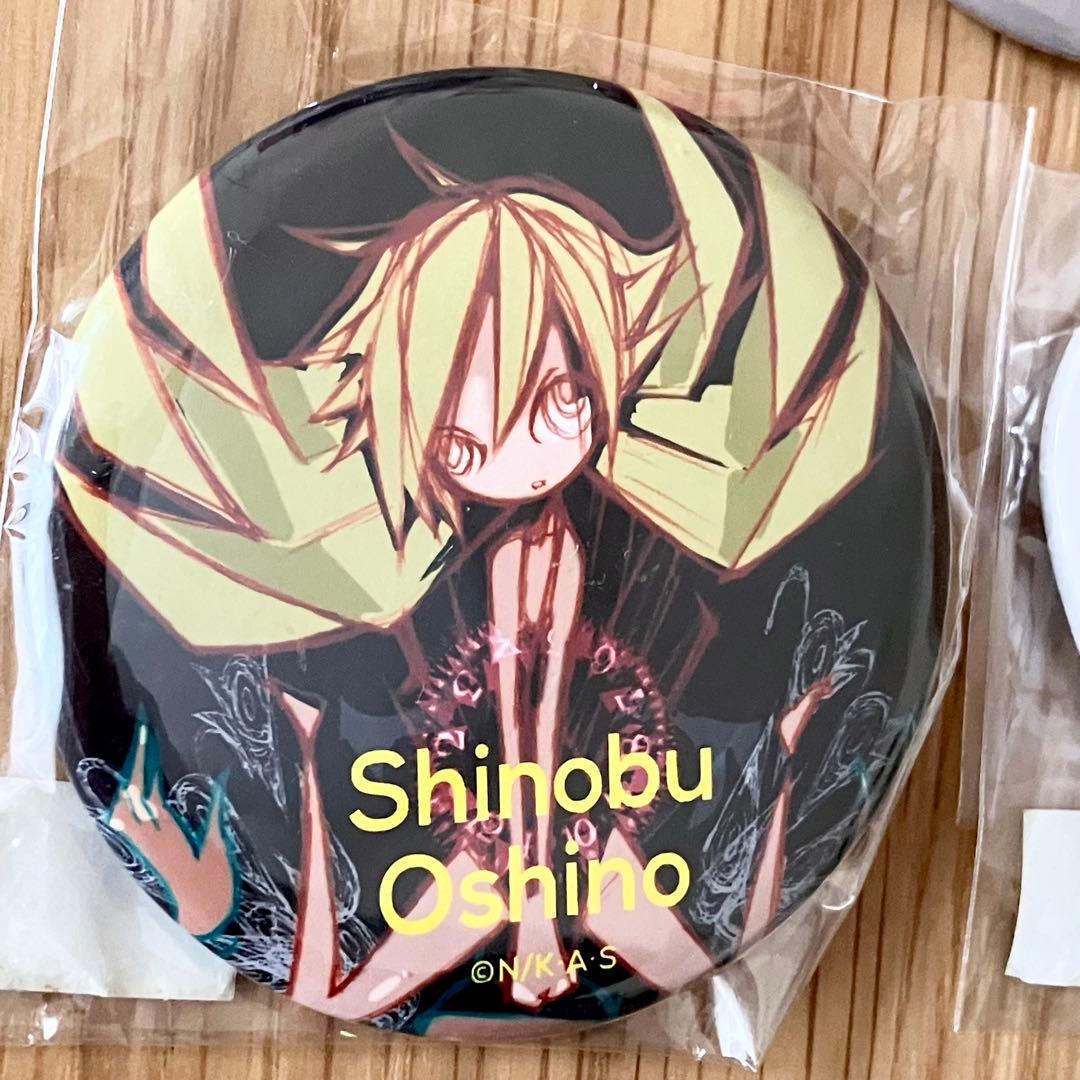 物語シリーズ 忍野忍 ウエダハジメ 缶バッジ 3種セット コミケ 限定